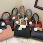 TBM The Bag Master Luxury Handbag – Elegant Two-Tone Designer Tote for Women (Seven Colors)