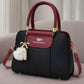 TBM The Bag Master Luxury Handbag – Elegant Two-Tone Designer Tote for Women (Seven Colors)