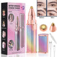 Ultimate 2-in-1 Facial Hair Remover: Perfect Eyebrows, Upper Lips & Chin Anywhere!