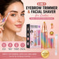 Ultimate 2-in-1 Facial Hair Remover: Perfect Eyebrows, Upper Lips & Chin Anywhere!