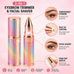 Ultimate 2-in-1 Facial Hair Remover: Perfect Eyebrows, Upper Lips & Chin Anywhere!